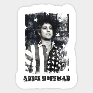 Abbie Hoffman Sticker